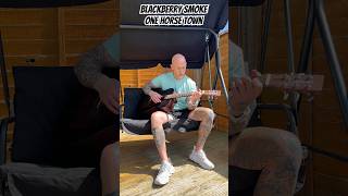 Blackberry Smoke One Horse Town Acoustic Guitar Intro Cover [upl. by Margaret654]