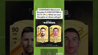 Ronaldo Vs Messi Rating Please Subscribe [upl. by Cohligan]