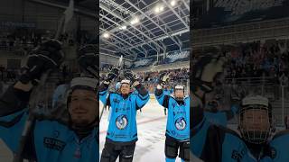 Revivez la victoire des Spartiates de Marseille  😍 hockey nhl icehockey spartiatesmarseille [upl. by Nitsrik729]