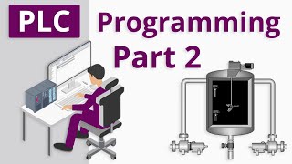 PLC Programming Tutorial for Beginners Part 2 [upl. by Akinak]