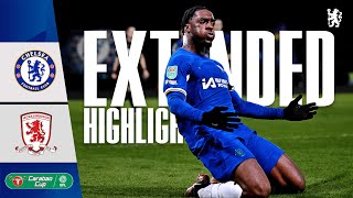 Chelsea 61 Middlesbrough  EXTENDED Highlights  Carabao Cup SemiFinal 2nd Leg 2324 [upl. by Melar]