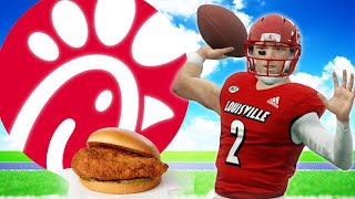 We got selected to be in the ChickFilA season kickoff game  NCAA Football 24 [upl. by Mizuki]