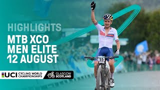 Men Elite MTB Crosscountry Olympic Highlights  2023 UCI Cycling World Championships [upl. by Kinelski]