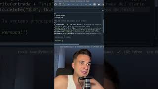 Crea un Diario Personal en Python 📓🐍 [upl. by Adanar902]