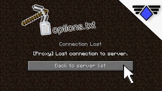 How to fix  Minecraft Proxy Lost connection Error  Tutorial [upl. by Ilowell]