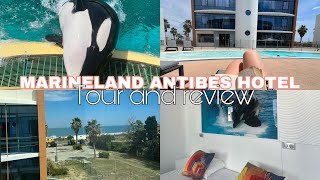 MARINELAND HOTEL tour and review ANTIBES FRANCE [upl. by Eicrad]