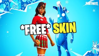 How to get Krisabelle Skin for FREE Fortnite Winterfest [upl. by Barrus432]