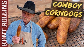 Homemade Corndogs  Easy Corndog Recipe [upl. by Kamin]