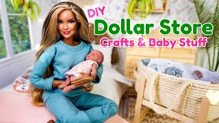 DIY Dollar Store Crafts Boho Bed Baby Changing Table and Rocking Bassinet Stand Ideas [upl. by Vescuso]