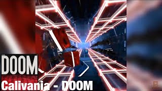 Beat Saber Calivania  DOOM  Custom Song [upl. by Elmer694]