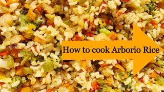 How to cook Arborio rice [upl. by Niveg850]