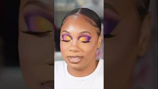 SUNSET EYESHADOW X IMANI E  MAKEUP TUTORIAL 🌅 [upl. by Vasilis]