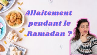 Allaitement pendant le Ramadan Apasdemoa [upl. by Carri]