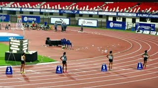 800m FINAL WOMENS 27TH NATIONAL FEDERATION SENIOR ATHLETICS COMPETITION 2024 BHUBANESHWAR ODISHA [upl. by Noda]