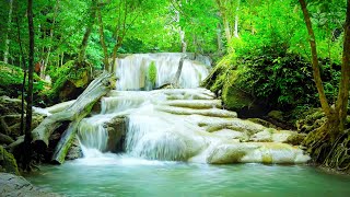 Soothing Waterfall amp Turquoise River Sounds for Sleep amp Meditation 10 Hours [upl. by Aurelio196]