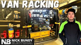 How to install van racking Electrician [upl. by Leno]