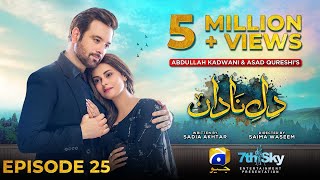 DileNadan Episode 25  Eng Sub  Mikaal Zulfiqar  Amar Khan  Ali Abbas  5th November 2024 [upl. by Dnaltiac]