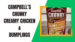 Campbells Chunky Creamy Chicken amp Dumplings [upl. by Isla743]