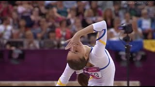 LARISA IORDACHE 2012 LONDON OLYMPICS POTENTIAL ALL AROUND BRONZE MEDALIST [upl. by Esirahc]