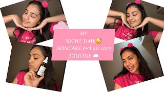 A chatty pm routine 😴☁️  DrAkshaya Reddy Kasturi  nighttimeroutine skincare haircare [upl. by Sukhum756]