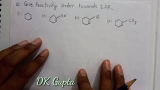 Question of Electrophilic addition reaction EAR  by DK Gupta [upl. by Callahan]