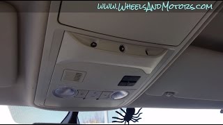 How to replace roof interior light bulb front and rear VW Sharan  SEAT Alhambra Ateca [upl. by Zilla]