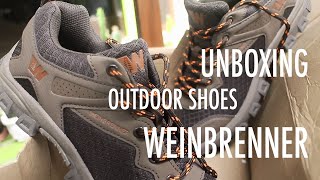 UNBOXING Outdoor SHOES WEINBRENNER by BATA Indonesia [upl. by Attiuqal]