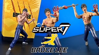 THIS FIGURE IS MEH SUPER 7 The Fighter Bruce Lee Figure [upl. by Drol]