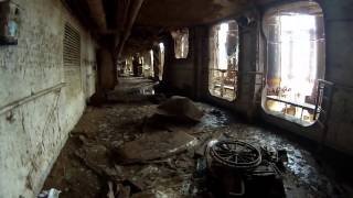 6 hours inside the wreck Exploring the Costa Concordia Urbex August 2014 [upl. by Etnuaed]