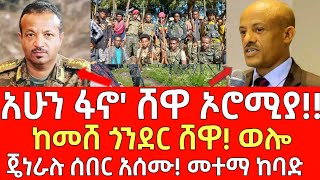 ሰበር መረጃ አሁን ፋኖ ሸዋ ኦሮሚያ  ጄነራሉ ሰበር አሰሙ  Ethiopia  Ethiopian News October 31 2024  Ethiopian [upl. by Derfnam]