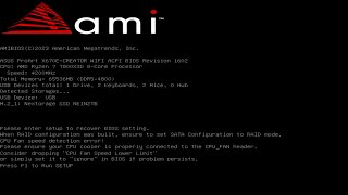 ASUS ProArt X670ECREATOR WIFI Socket AM5 BIOSアップデート Update how to 0805→1602 ASUS BIOS BIOSUpdate [upl. by Noiemad]