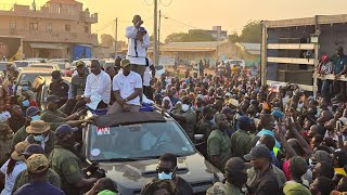 🔴Caravanentionle du Pr Pastef SONKO Medina  Ouakam  Yoff  Dernier Jour Campagne Législatives [upl. by Nylikcaj99]