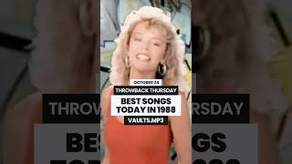 BEST SONGS TODAY IN 1988 ✨THROWBACK THURSDAY music 80s throwbacksongs [upl. by Eronaele679]