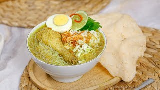 Resep Soto Paling Mudah  Soto Ayam [upl. by Dranyam]