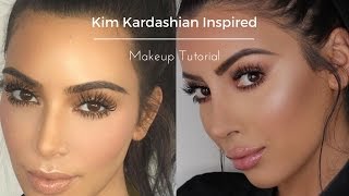 Kim Kardashian Makeup Tutorial [upl. by Sivet]