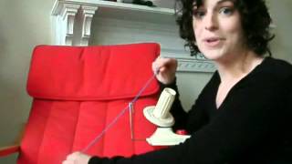 How to use a Yarn Ball Winder Lacis [upl. by Yenittirb175]