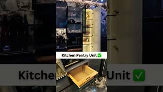 Modular kitchen pentry unit tall unit ✅ kitchencabinetdesign interiordesign kitchencabinets [upl. by Ninnette]