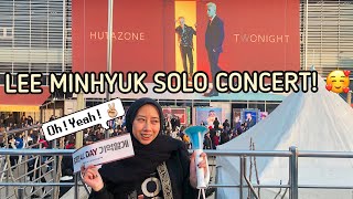 LEE MINHYUK SOLO CONCERT quotHUTAZONE  TWONIGHTquot 🥰 VLOG [upl. by Roseanna]