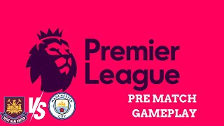 West Ham VS Man City Premier League 2024 2025 Full Match Game Play [upl. by Ahasuerus]