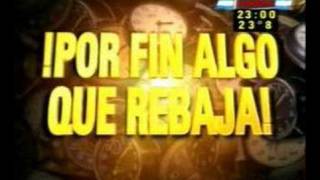 Cambio de hora en Argentina Crónica TV  2008 [upl. by Kandy685]