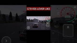 Nisan GTR R35 car ki max speed test 🥰❤️☠️carxstreetshorts [upl. by Htessil]