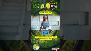 Stuck in a Plateau KetoPlateau LowCarb WeightLossTips [upl. by Treiber]