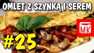 Męska Kuchnia 25 Omlet z szynką i serem  Nowa kuchnia [upl. by Htieh]