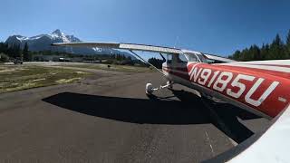 Darrington Wa in and out with my Cessna 150m [upl. by Leuas]