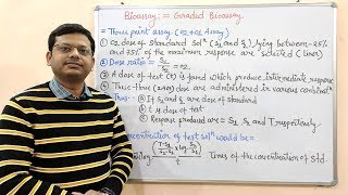 Bioassay Part05 Three Point Assay  Three Point Bioassay Methods  Bioassay Pharmacology [upl. by Scrogan]