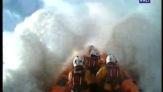 Aberdovey lifeboat crew test their skills in rough weather training [upl. by Clarise]