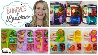 School Lunch Ideas for KIDS 🍎 Bunches of Lunches [upl. by Myna110]