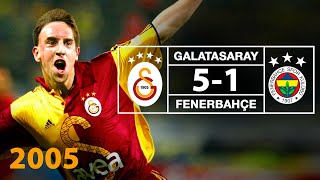 Nostalji Maçlar  Galatasaray 5  1 Fenerbahçe 20042005 Türkiye Kupası Finali 🏆 [upl. by Akerdnuhs776]