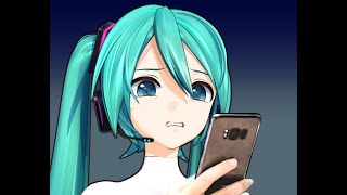 MMD Miku Eats Lemon And Dies but in MMD Animation [upl. by Lattimer]