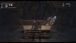 Bloodborne  Cursed and Defiled Chalice Walkthrough  No Commentary  Uncanny Ludwigs and Logarius [upl. by Allicerp]